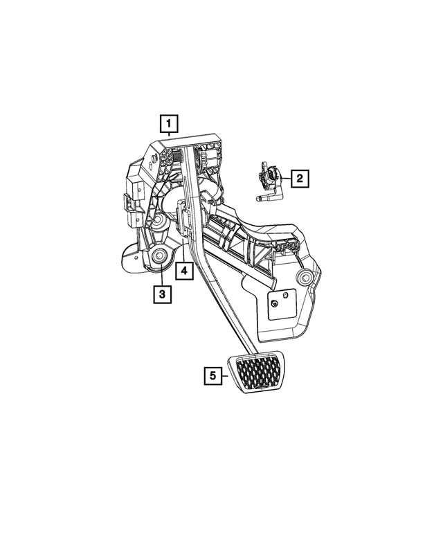 4581894AG - Brakes: Brake Pedal for Mopar Image image