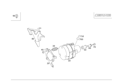 Air Pump for 2008 Mercedes-Benz CLS550 #0