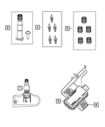 56029555AB - Wheels: Tire Pressure Monitoring Module for Mopar Image