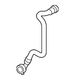 8K0121109AB - Cooling System: Reservoir Hose for Audi: S4, S5 Image