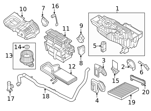 Heater for 2016 Lincoln MKS #0