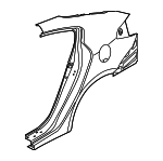 71503B0C00 - Body: Quarter Panel for Kia: Forte Image