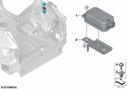 Control Units, Modules, Sensors for 2019 BMW X6 35iX #2