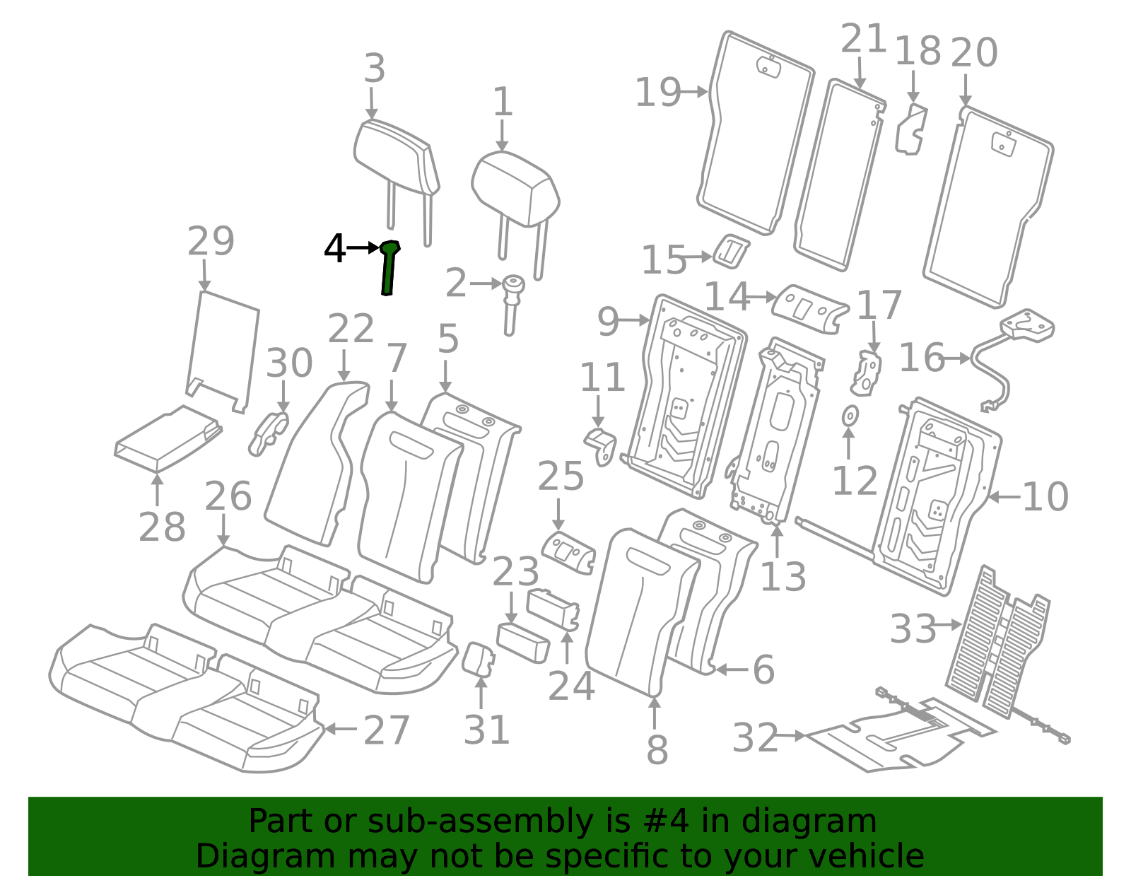 Headrest Guide 52-20-7-288-920 - Support and Adjustment Restored ...