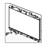 190106VJA01 - : Radiator Assembly for Acura Image