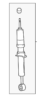 485108Z669 - : 2024 Toyota Tacoma - Suspension Shock Absorber for Toyota: Tacoma Image