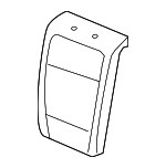 52202996142 - Body: Seat Back Pad for BMW: 1 Series M, 128i, 135i, 135is Image
