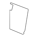 52202996376 - Body: Seat Back Panel for BMW: 1 Series M, 128i, 135i, 135is Image