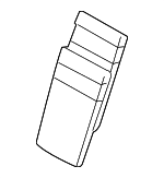 52207247154 - Body: Center Filler for BMW: 1 Series M, 128i, 135i, 135is Image