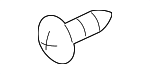 9391315620 - Body: License Mount Screw for Honda: Element, Odyssey Image