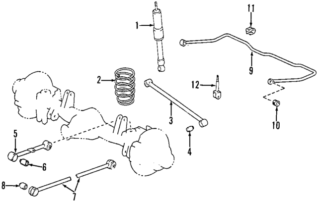 4880560021 - : Suspension Stabilizer Bar for Lexus Image