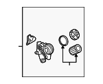 11428683206 - Engine: Oil Filter Housing for BMW Image
