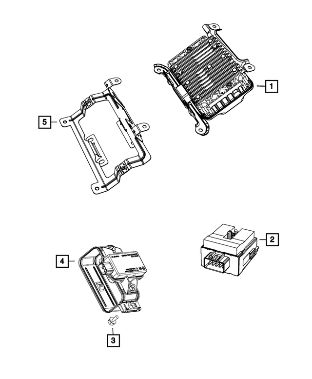 68080323AB - Electrical: Power Inverter Module for Mopar Image