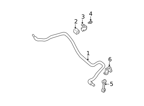 Stabilizer Bar & Components for 2003 BMW M3 #0