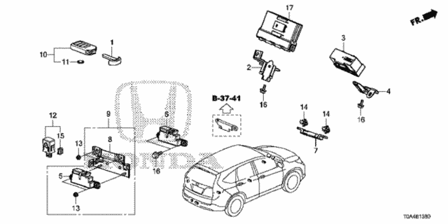 Smart Unit for 2016 Honda CR-V #0