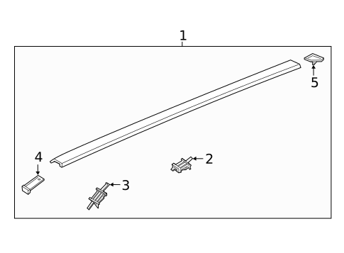 Exterior Trim - Roof for 2021 Hyundai Veloster #0