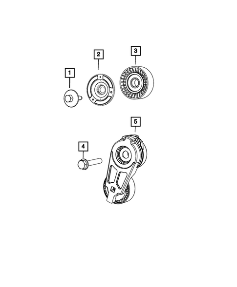 Pulleys and Related Parts for 2017 Ram 2500 #0