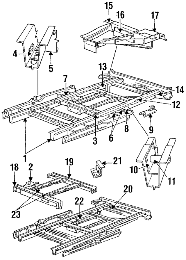 4673281 - Body: Side Rail for Mopar Image