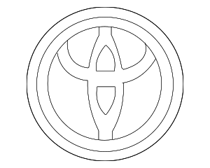 4260308030 - : Ornament Sub-Assembly,  Wheel Hub for Toyota Image