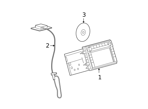 Navigation System Components for 2006 Ford Five Hundred #0