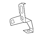 2065205900 - Body: Radiator Support Splash Shield Bracket for Mercedes-Benz Image