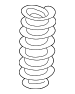 1J0511115AR - Suspension: Spring for Volkswagen: Beetle, Golf Image