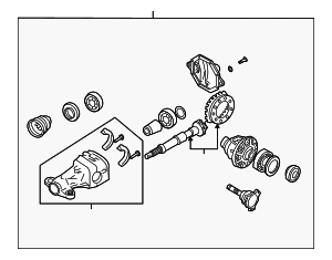 38301EG36A - : Differential Assembly for INFINITI: G37 Image