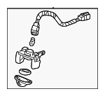 34100S30A02 - Electrical: License Lamp for Acura: CL, TL Image