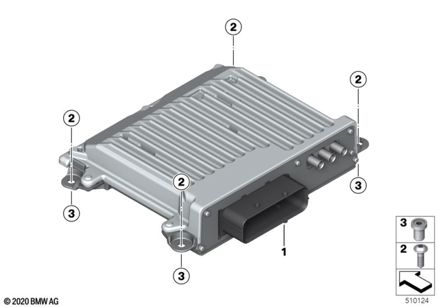 65125B42528 - Audio, Navigation, Information Systems: Control Unit for Audio System - Ap2.0 us for BMW-Motorrad Image