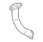 11427617535 - Engine: Oil Outlet Tube for BMW: 230i, 230i xDrive, 320i, 320i xDrive, 330e, 330i, 330i GT xDrive, 330i xDrive, 430i, 430i Gran Coupe, 430i xDrive, 430i xDrive Gran Coupe, 530e, 530e xDrive, 740e xDrive, M2, X1, X2, X3, X4 Image