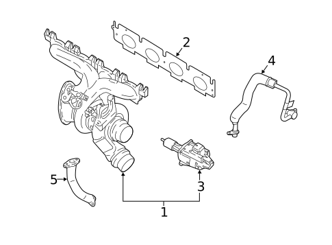 Turbocharger & Components for 2017 BMW 740e xDrive #0