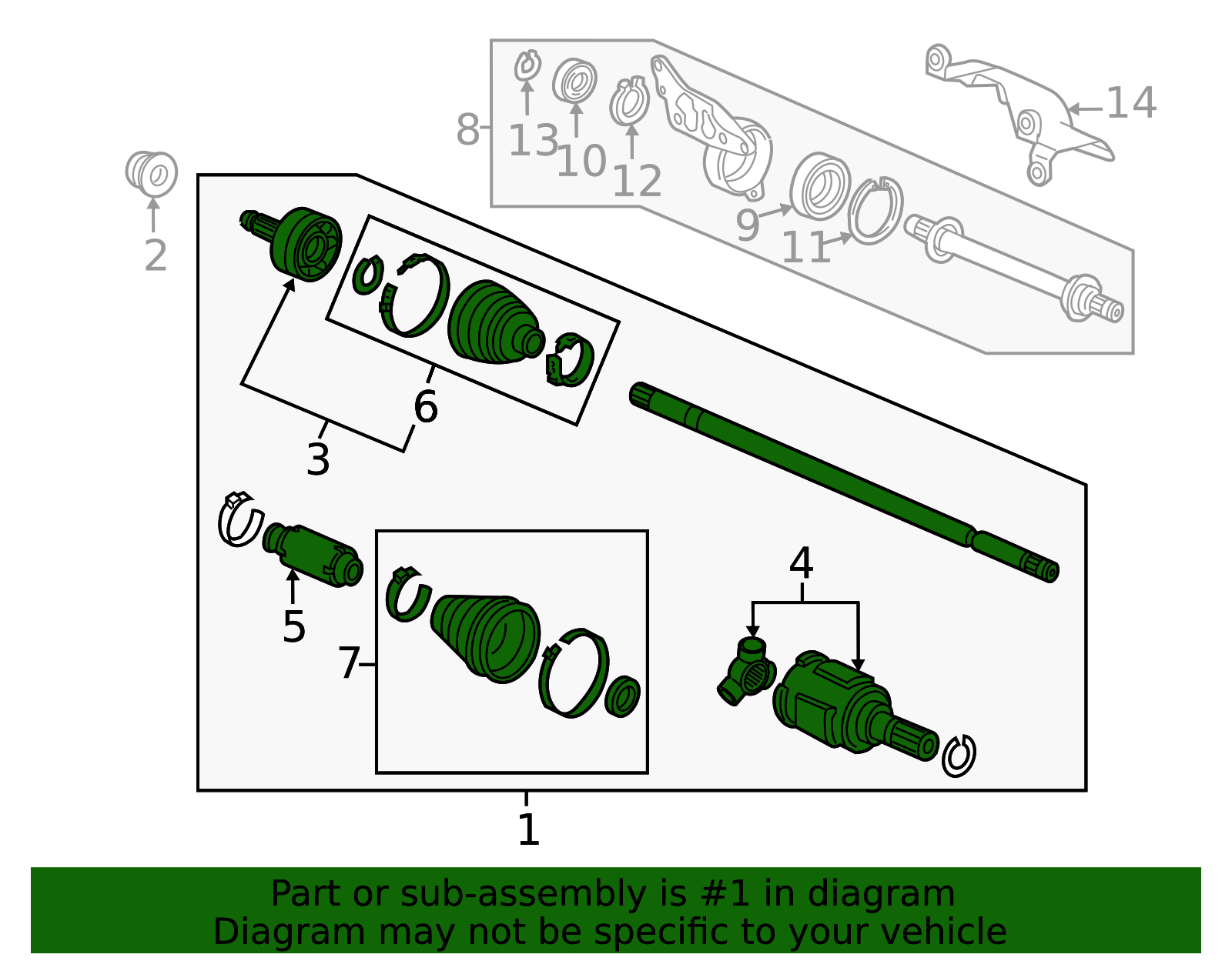 m@zill 44306-SZT-G01 - Axle Assembly 2011-2012 Honda CR-Z | Toronto Honda