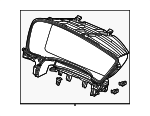 77200T20A01ZA - Body: Cluster Visor for Honda Image
