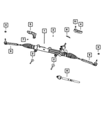 4584569AD - : Rack And Pinion Gear for Chrysler: 300 | Dodge: Challenger, Charger Image