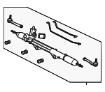 C2D2613 - : Rack And Pinion Assembly for Jaguar: XJ, XJR Image