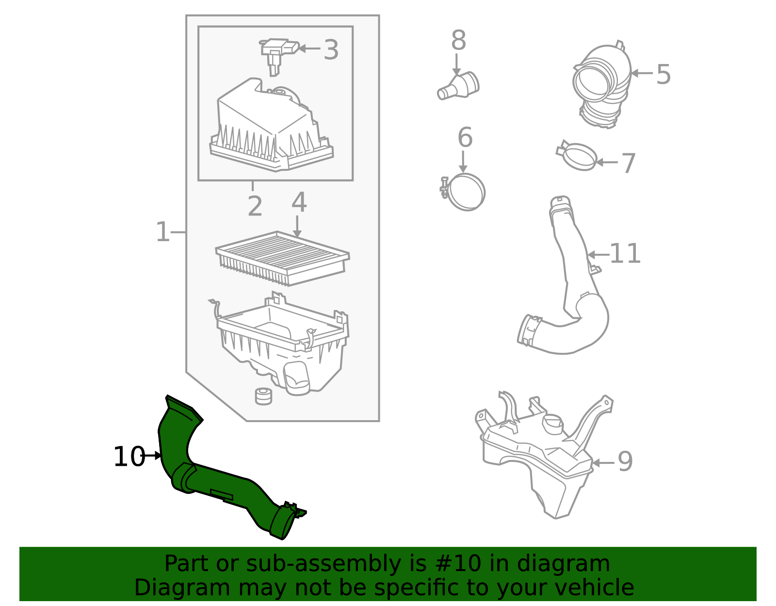 17751-28130 - High-Quality Engine Air Intake Hose for AutoNation Parts