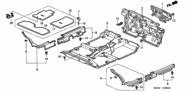 Floor Mat for 2005 Honda Civic #0