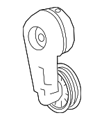 C2D45642 - Cooling System: Tensioner for Jaguar: F-Pace, F-Type, XE, XF, XJ, XJR, XJR575 Image