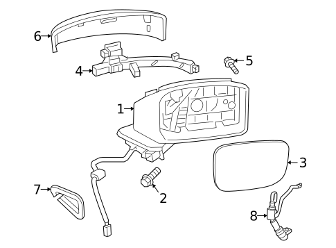 Mirrors for 2018 Mazda CX-9 #0