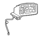 TK4869181D - : Mirror Base - Driver's Side (LH) for Mazda: CX-9 Image