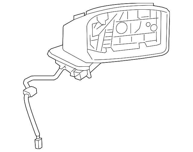 2021-2023 Mazda CX-9 Body(L) Door Mirror TD2N-69-181A | OEM Parts