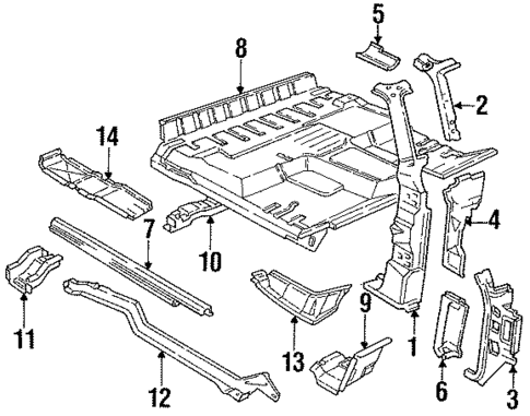 Rocker for 1996 Ford Bronco #0