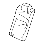 82121TBAA41ZD - : Seat Back Cover for Honda Image