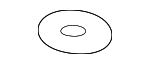 9021006210 - Body: Bumper Cover Washer for Mercedes-Benz Image