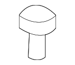 155301A50 - Body: Bumper Cover Fastener for Nissan: 350Z, 370Z, GT-R, Murano, Pathfinder, Qashqai, Rogue Sport, Z Image