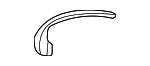 54345A05E21 - Body: Pressure Hose for BMW: 430i, 430i xDrive, M4, M440i, M440i xDrive Image