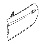 41009628749 - Body: Door Shell for BMW: Z4 Image