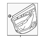8K0867303FIAK - Body: Door Trim Panel for Audi: allroad Image