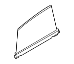 8K9861333CMDF - Body: Door Glass Sunshade for Audi: A4 Quattro, allroad Image