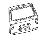 670050C041 - : Lift Gate for Toyota: Sequoia Image